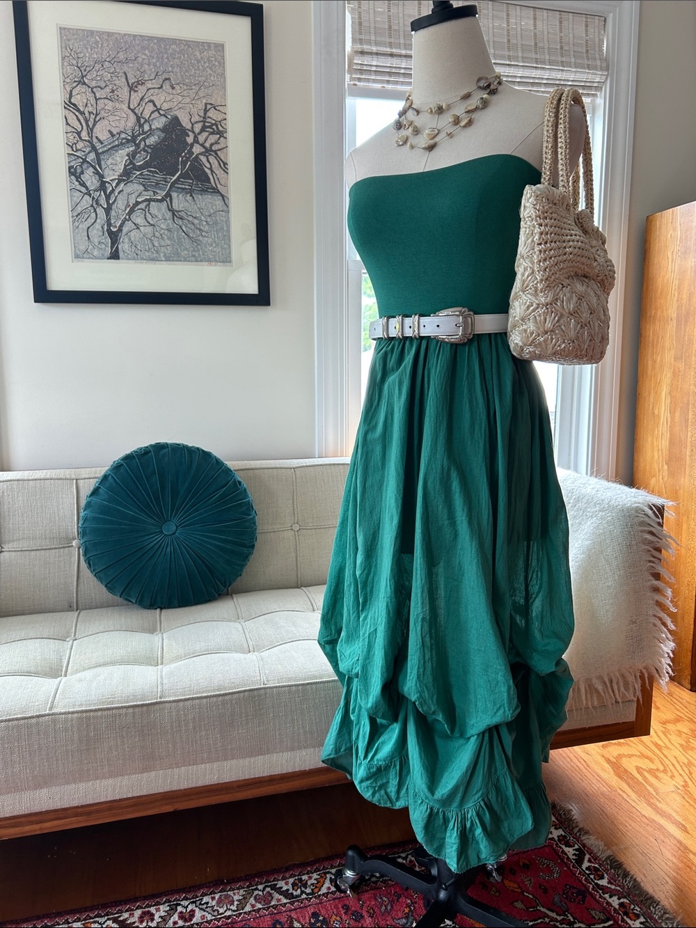 Italian Parachute Dress/Skirt, 100% Cotton